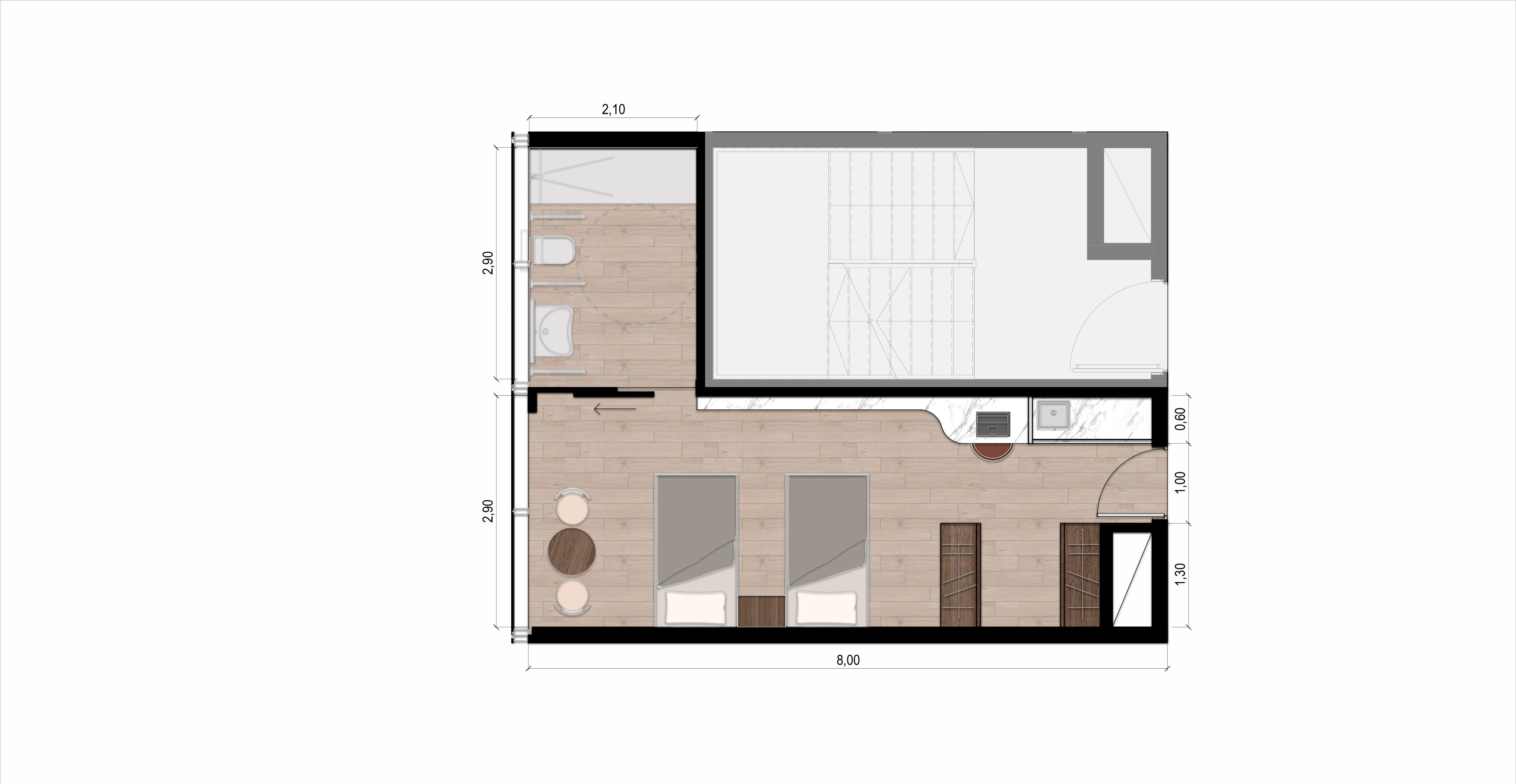 Interior habitación 2
